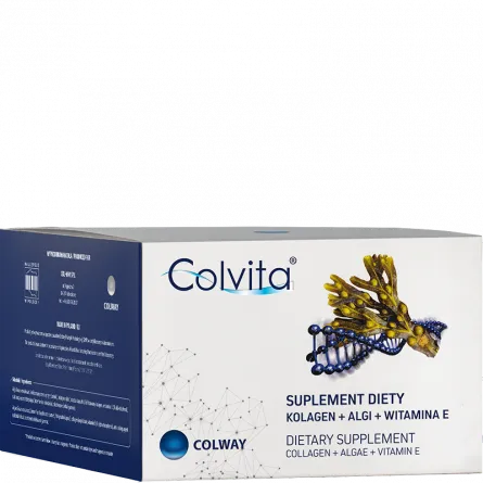 Prírodný živý kolagén Colvita 60 tbl, 120 tbl