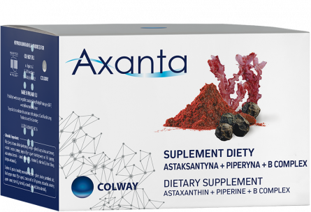 AXANTA - astaxantin, piperin, vitamíny skupiny B